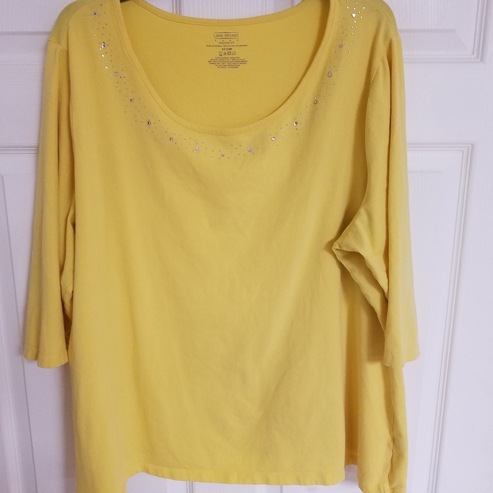 Lane Bryant plus size woman top
